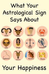 What Your Astrological Sign Says About Your Happiness